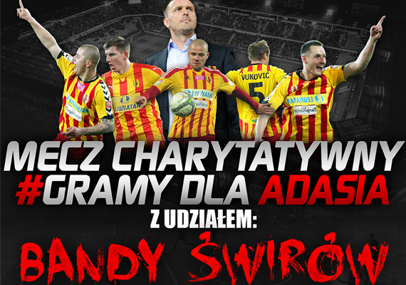 Mecz charytatywny - #Gramy dla Adasia! - 22.12.2018 19:00 ul. Krakowska 72 Hala Sportowa